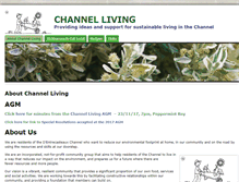 Tablet Screenshot of channelliving.org.au